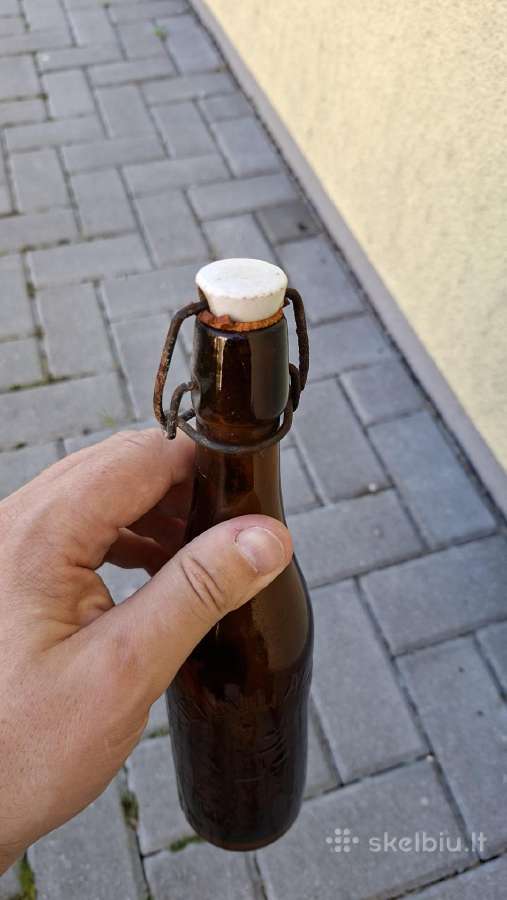 Tarpukario alaus butelių kolekcija - nuotraukos Nr. 14
