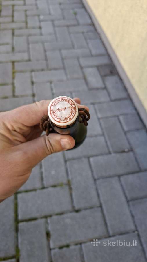 Tarpukario alaus butelių kolekcija - nuotraukos Nr. 17