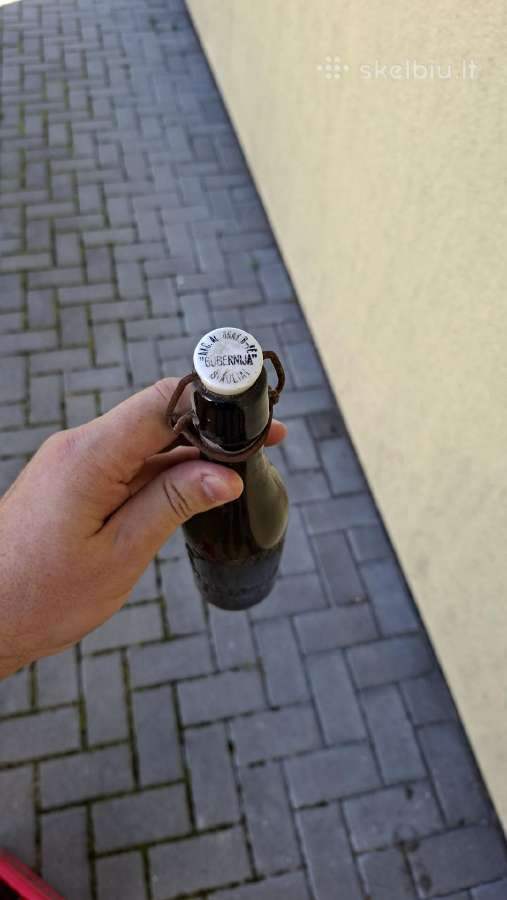 Tarpukario alaus butelių kolekcija - nuotraukos Nr. 20