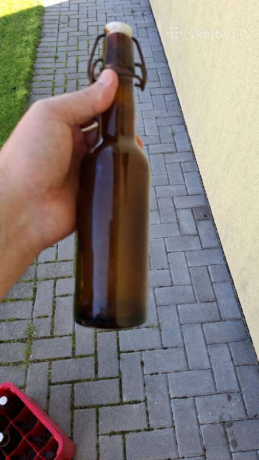 Tarpukario alaus butelių kolekcija - nuotraukos Nr. 27