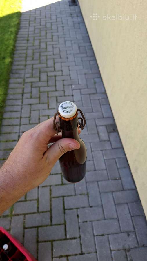 Tarpukario alaus butelių kolekcija - nuotraukos Nr. 32