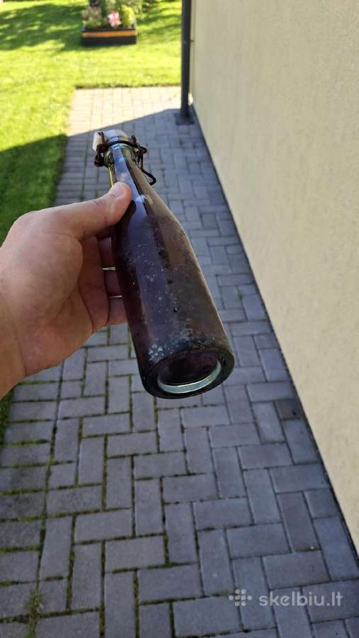 Tarpukario alaus butelių kolekcija - nuotraukos Nr. 37