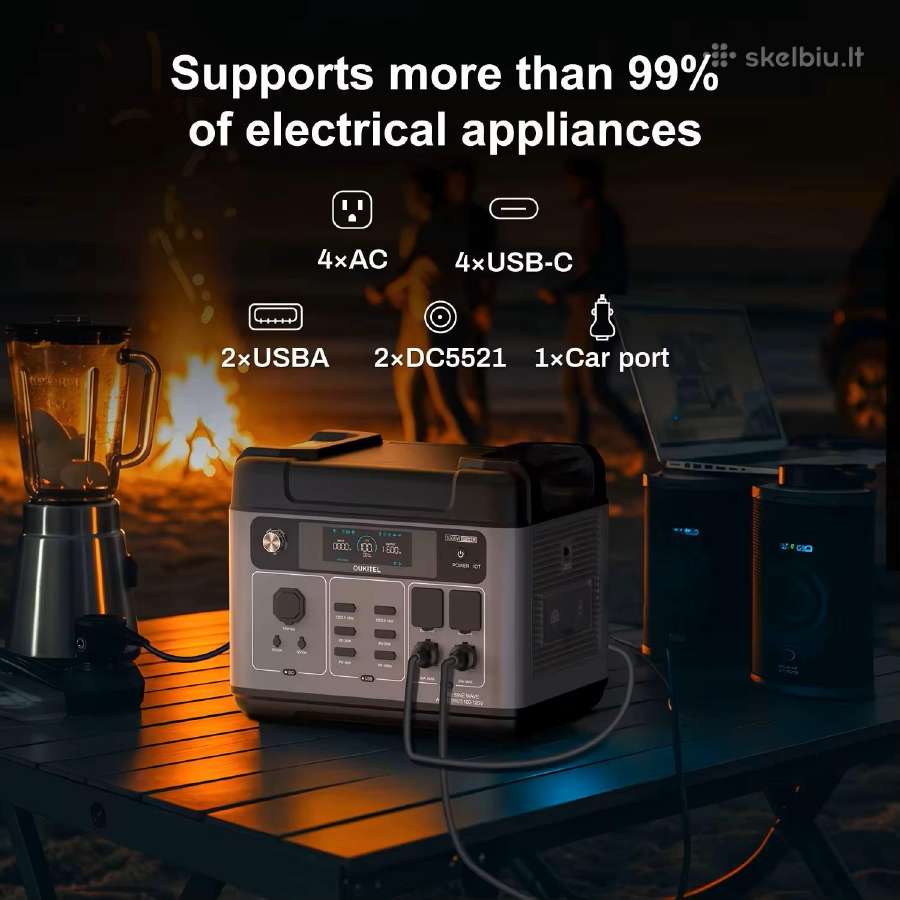 Saulės energijos kaupiklis Oukitel P2001e Pro - nuotraukos Nr. 5