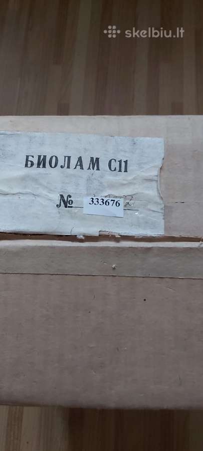 Biologinis mikroskopas Biolam C11 - nuotraukos Nr. 4