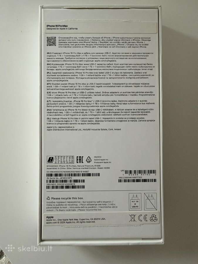 iPhone 16 pro max - nuotraukos Nr. 3