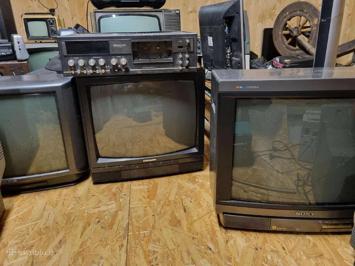 Įvairūs Crt televizoriai retro megėjams - nuotraukos Nr. 2