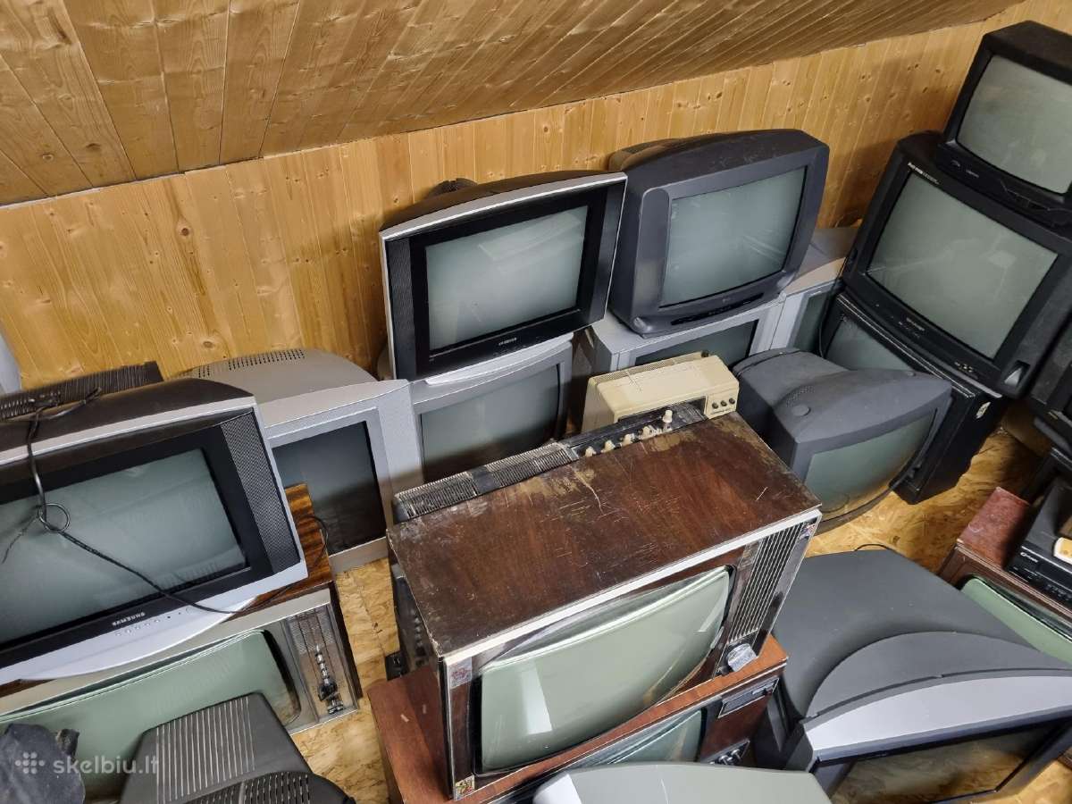 Įvairūs Crt televizoriai retro megėjams - nuotraukos Nr. 3