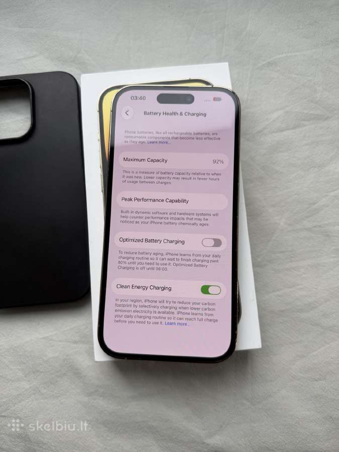 iPhone 14 Pro 512gb Gold - nuotraukos Nr. 4