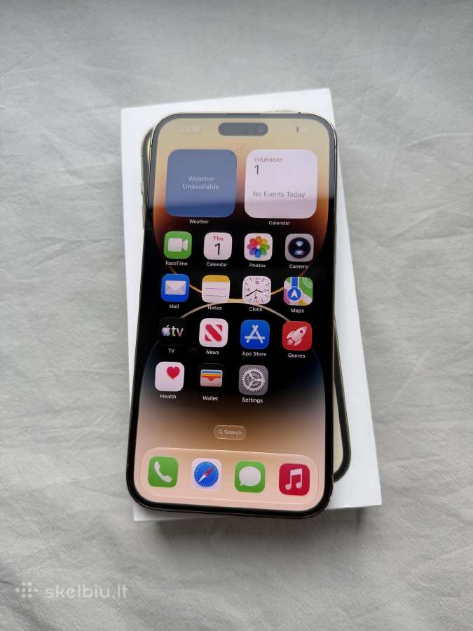 iPhone 14 Pro Max 128gb Gold - nuotraukos Nr. 3