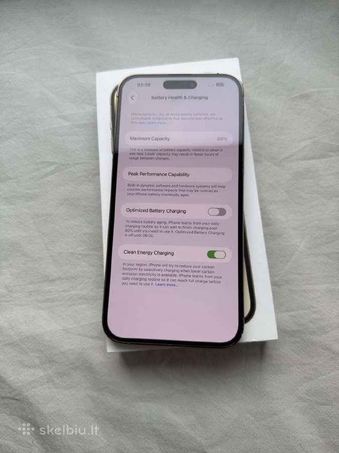 iPhone 14 Pro Max 128gb Gold - nuotraukos Nr. 4