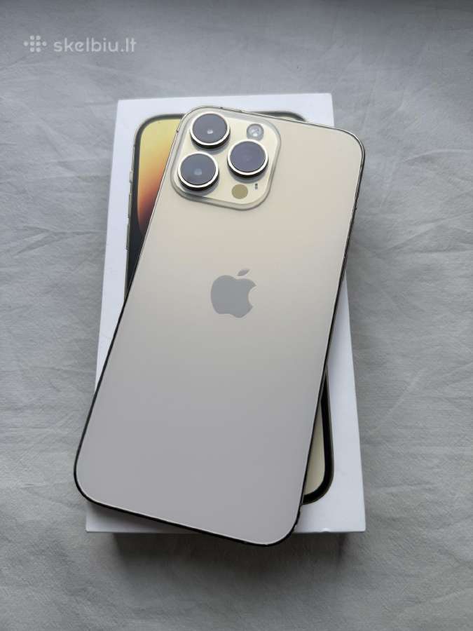 iPhone 14 Pro Max 128gb Gold - nuotraukos Nr. 5