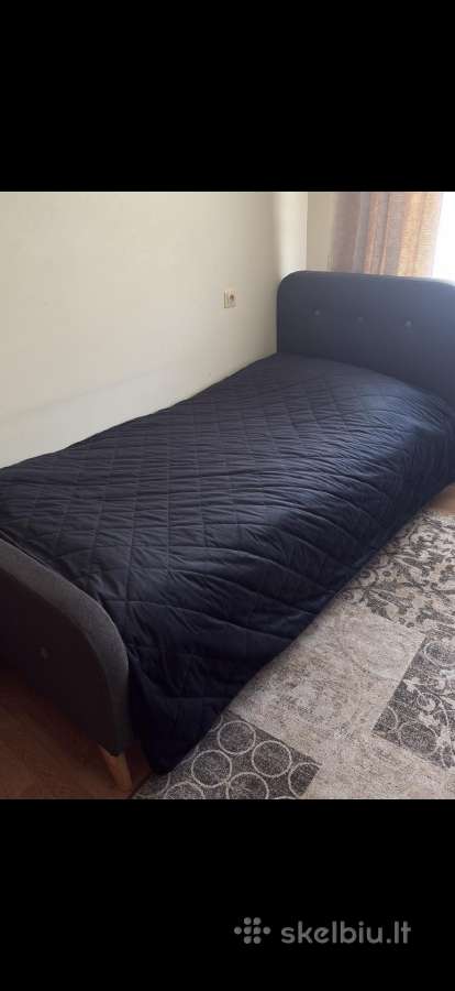 Parduodu lovą 90/200 (naudota metus 150 eur) - nuotraukos Nr. 2