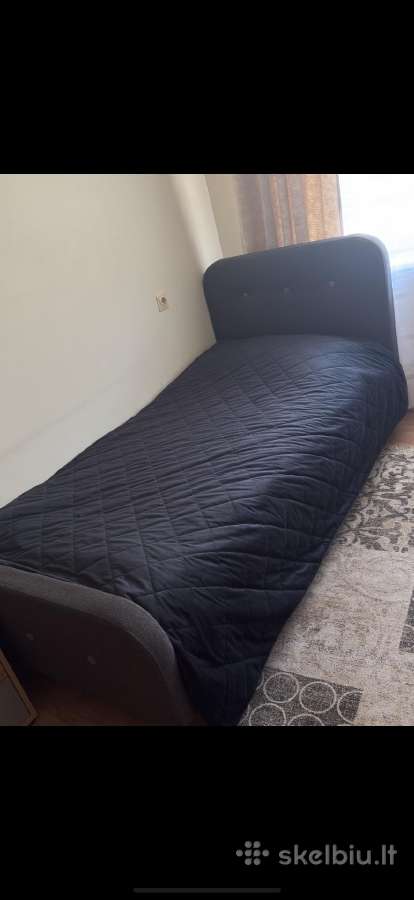 Parduodu lovą 90/200 (naudota metus 150 eur) - nuotraukos Nr. 3