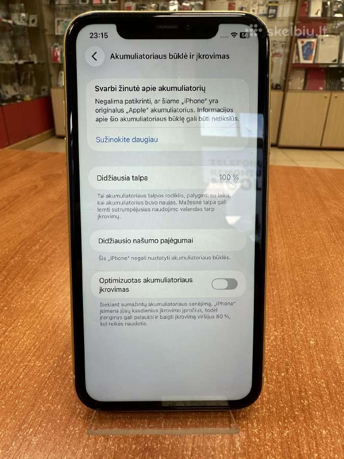 Apple iPhone 11 64 GB (naudotas) - nuotraukos Nr. 3