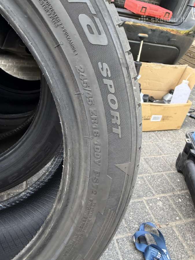 Kumho Ecsta Sport Ps72 245/45 R18 100y XL, 4 vnt. - nuotraukos Nr. 6
