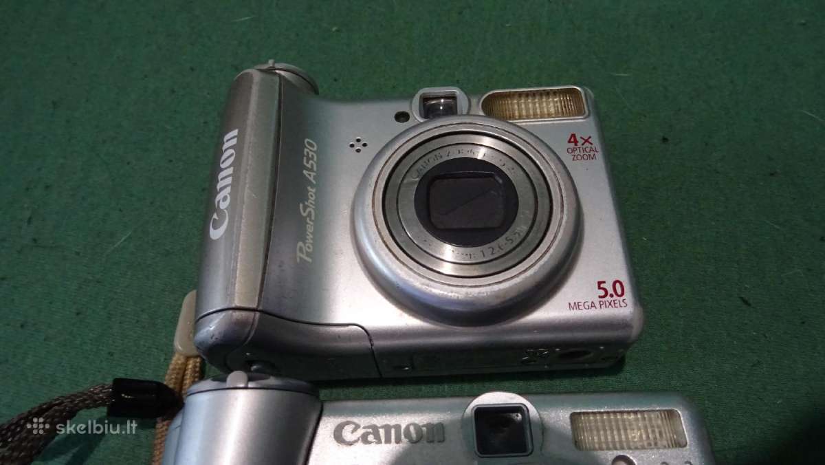 Canon skaitmeniniai foto aparatai - nuotraukos Nr. 2