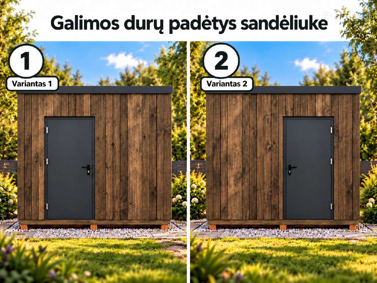 2x3 m Medinis Sandėliukas – nuo 1690 € - nuotraukos Nr. 6