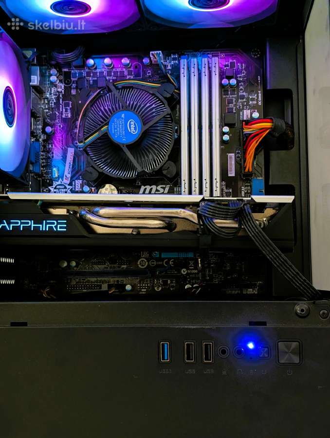 Gaming Pc i7-4770k/32gb/SSD+HDD/rx 580 4gb - nuotraukos Nr. 7
