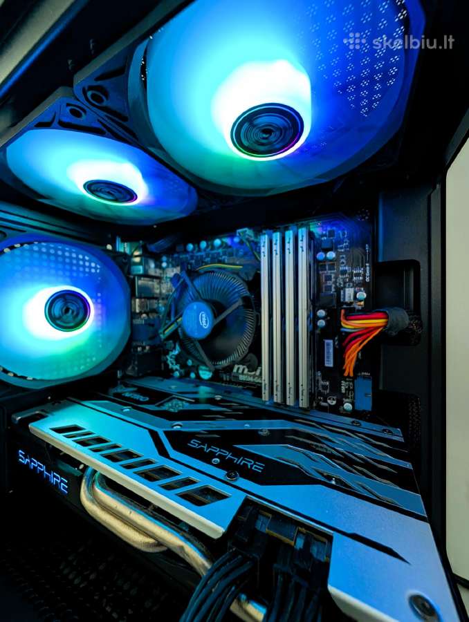 Gaming Pc i7-4770k/32gb/SSD+HDD/rx 580 4gb - nuotraukos Nr. 5