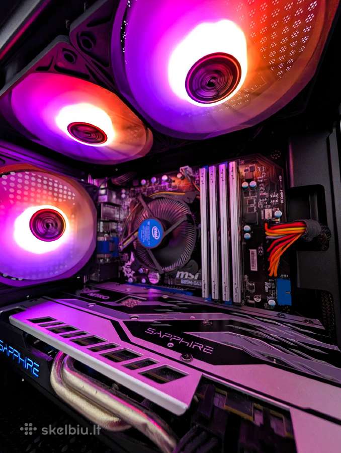 Gaming Pc i7-4770k/32gb/SSD+HDD/rx 580 4gb - nuotraukos Nr. 6