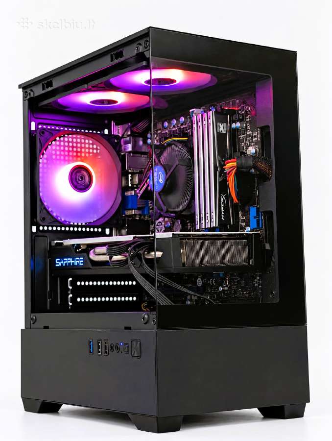 Gaming Pc i7-4770k/32gb/SSD+HDD/rx 580 4gb - nuotraukos Nr. 2