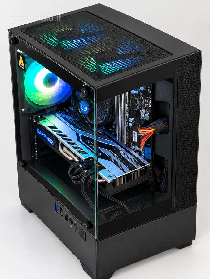 Gaming Pc i7-4770k/32gb/SSD+HDD/rx 580 4gb - nuotraukos Nr. 3