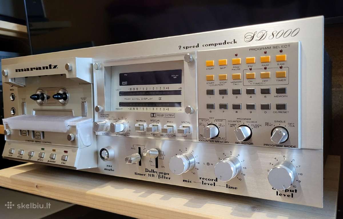 Marantz Sd-8000. 2-greičiai. 4,75 ; 9,5cm/s. - nuotraukos Nr. 3