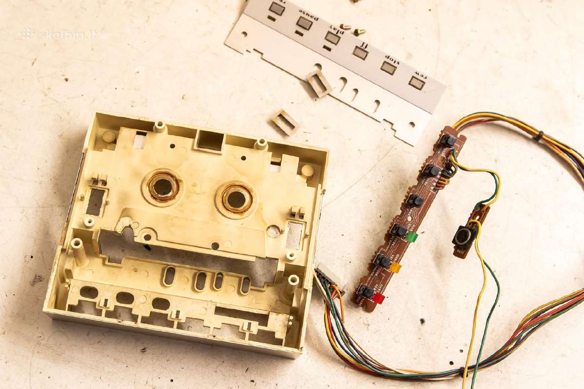 Marantz Sd-8000. 2-greičiai. 4,75 ; 9,5cm/s. - nuotraukos Nr. 17