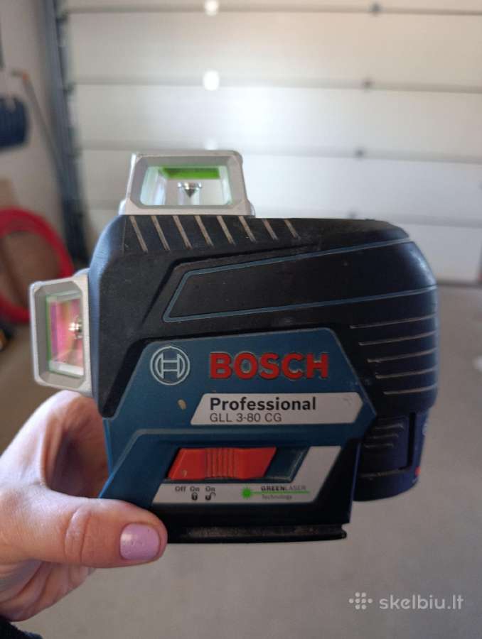 Lazeris Bosch Gll-3-80 Cg - nuotraukos Nr. 2