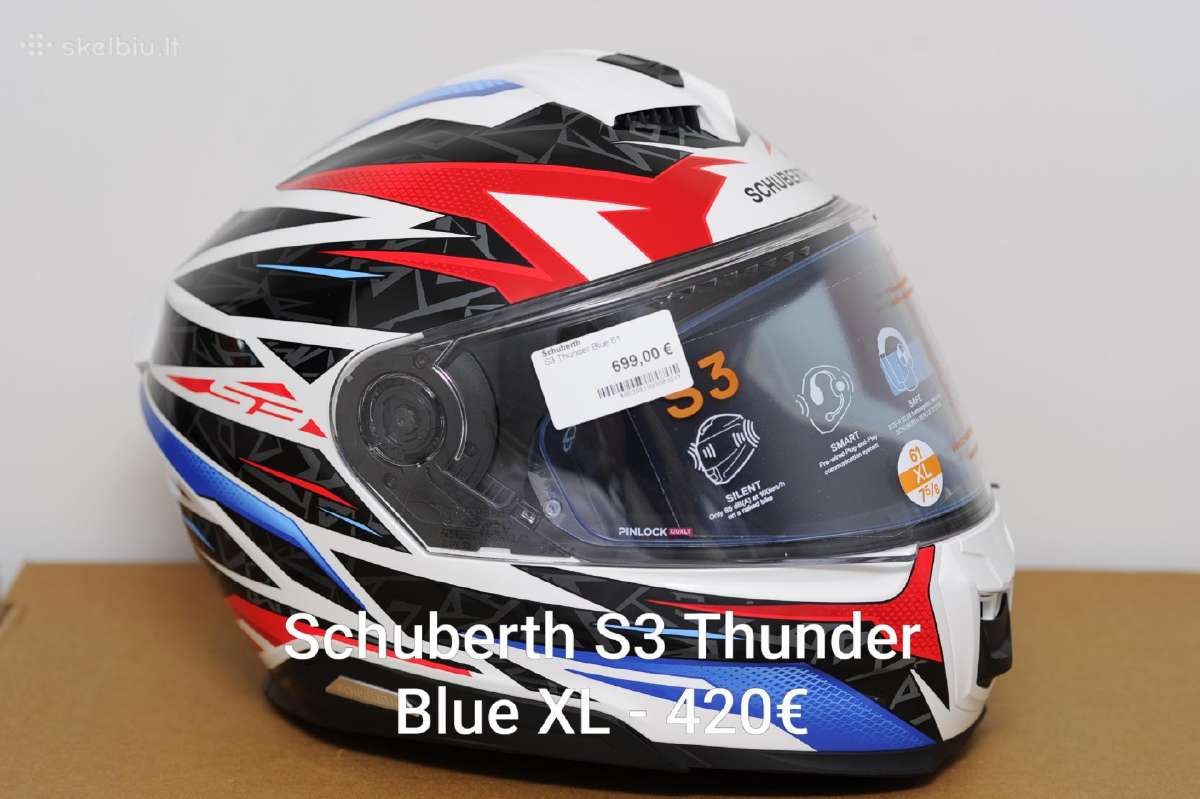 Shoei Neotec 3, Schuberth C5, S3, Cardo, Sena - nuotraukos Nr. 3