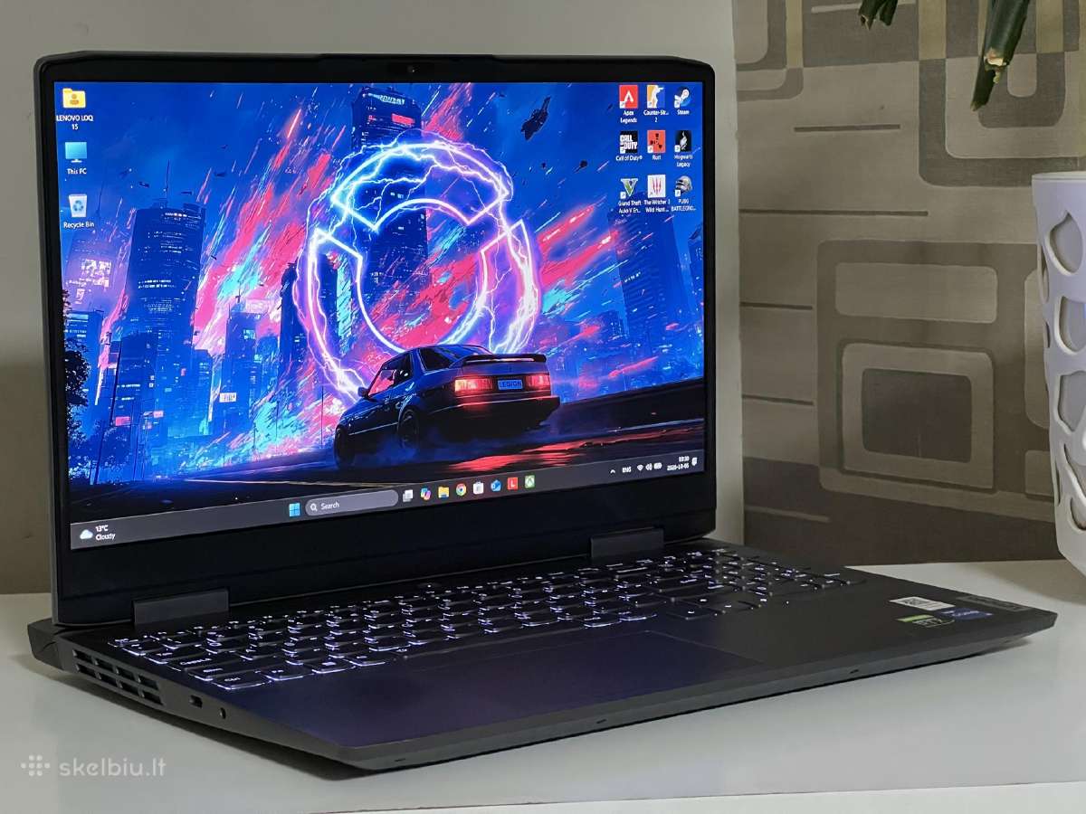 Parduodamas Lenovo Loq su Rtx 4050, I5-12k, 144hz. - nuotraukos Nr. 2