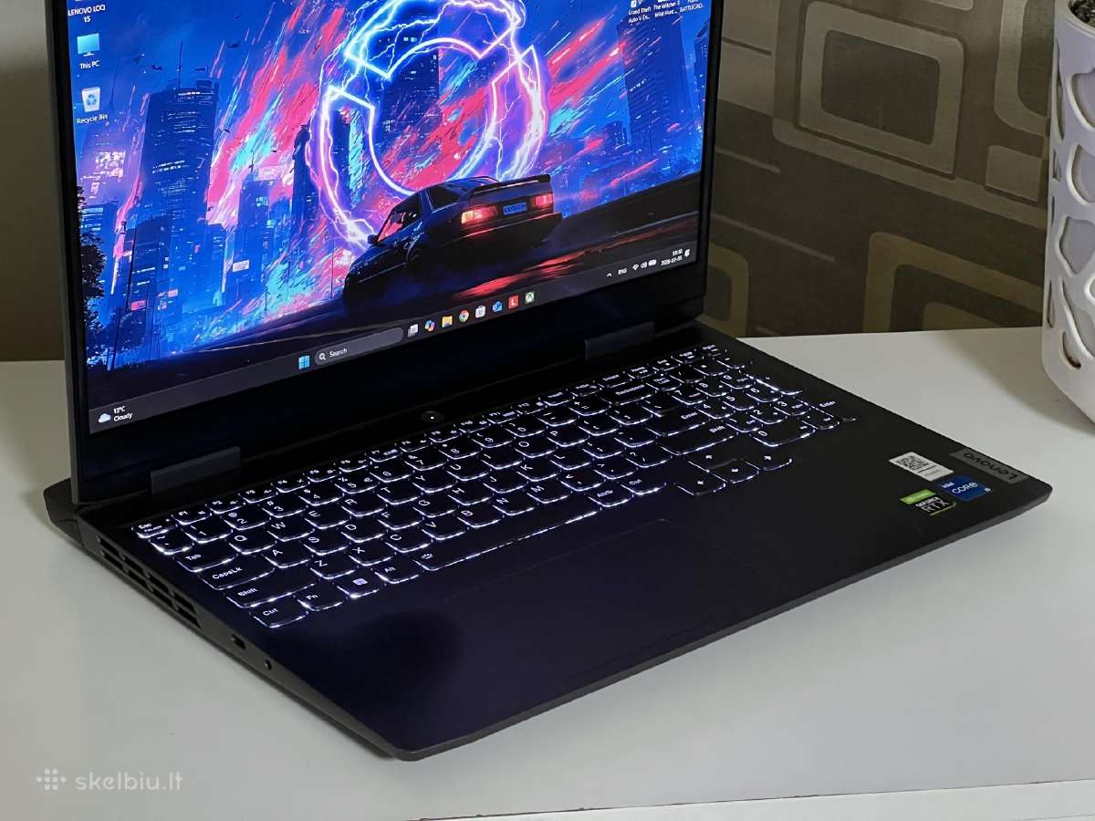 Parduodamas Lenovo Loq su Rtx 4050, I5-12k, 144hz. - nuotraukos Nr. 3