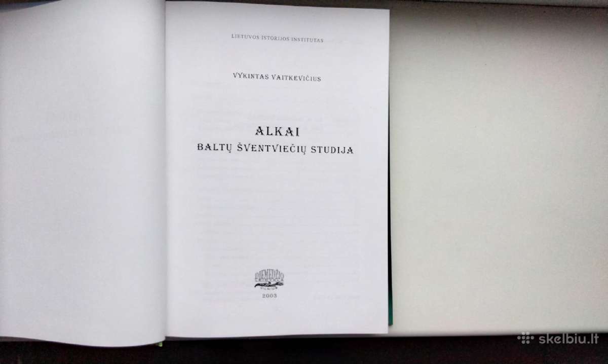 V. Vaitkevičius. Alkai. Baltų šventviečių studija - nuotraukos Nr. 3