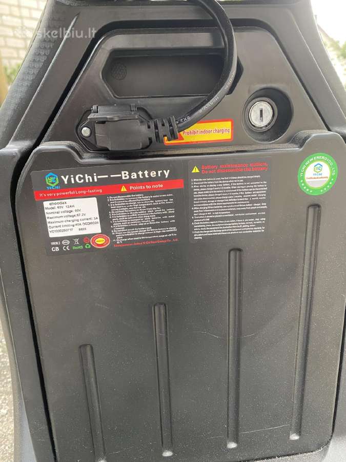 Citycoco elektrinis dviratis Eb-x7, cioperis,1000w - nuotraukos Nr. 4