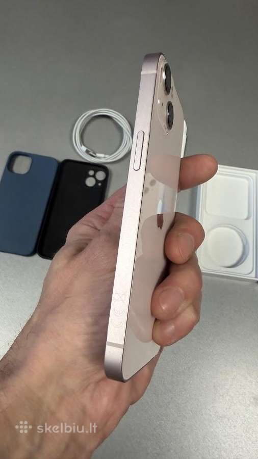 iPhone 13 Pink / 128 GB / A2633 - nuotraukos Nr. 7