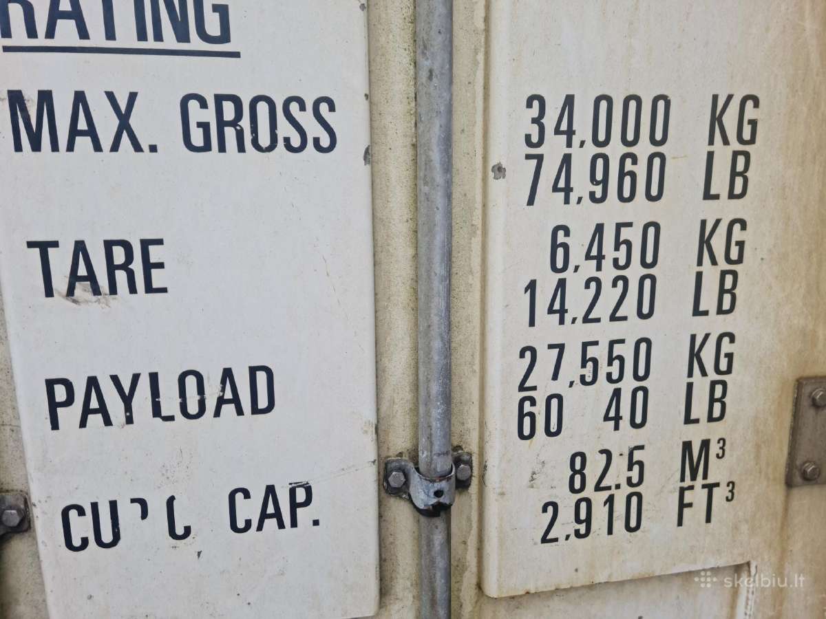 Konteineris Šaldytuvas 13,90 m. - nuotraukos Nr. 7