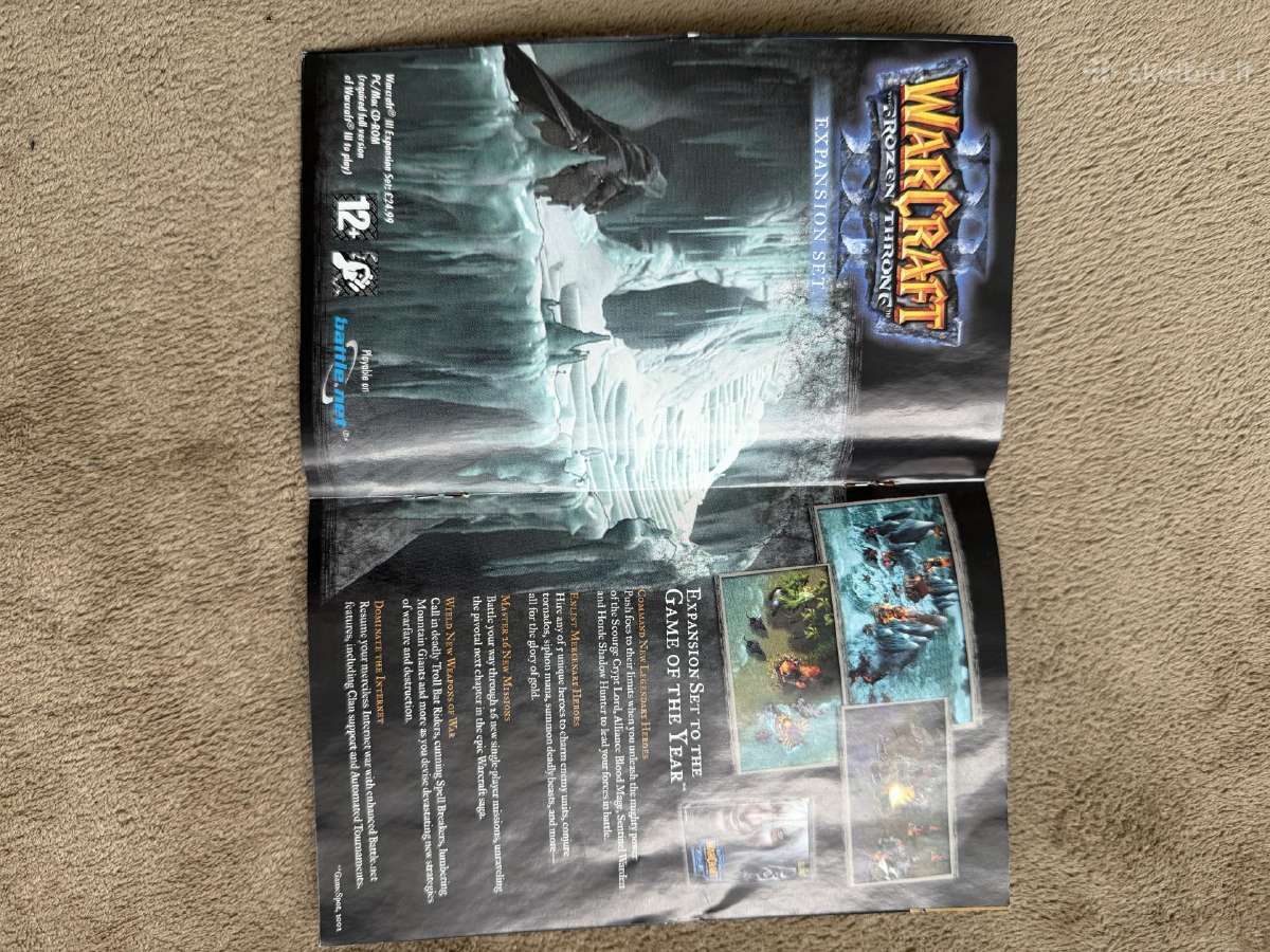 Warcraft 3 The Frozen Throne Pc žaidimas - nuotraukos Nr. 5