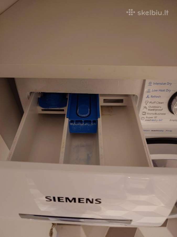 Siemens iq800 skalbyklė-džiovyklė - nuotraukos Nr. 4
