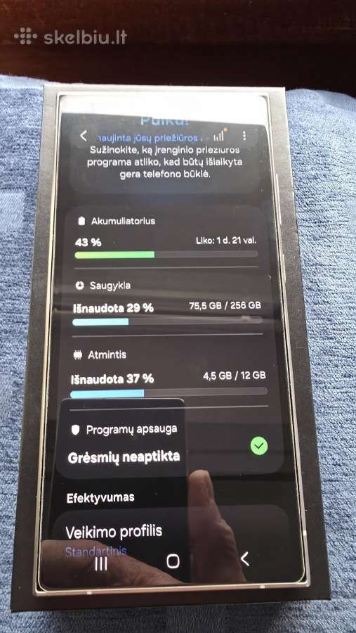 Samsung S24 Ultra 12/256gb - nuotraukos Nr. 3