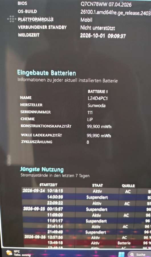 Lenovo Legion 7 Pro ("16 ) Oled - nuotraukos Nr. 4