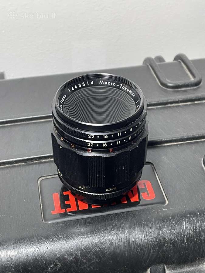Asahi Pentax Macro Takumar 50mm/f4 1:1 / M42 - nuotraukos Nr. 2