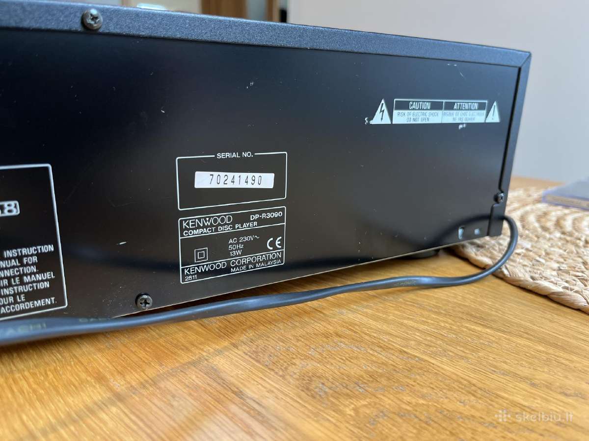 Kenwood Dp-r3080 5 CD grotuvas - nuotraukos Nr. 13