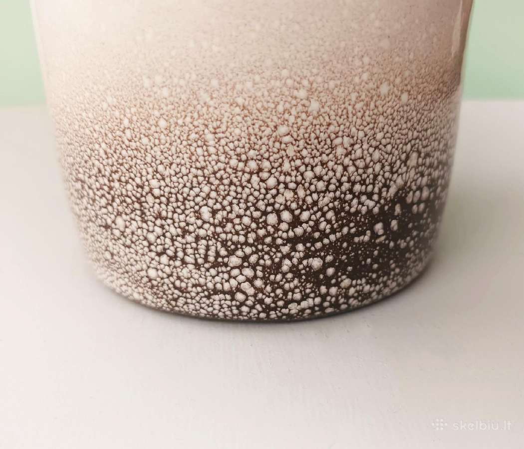 Keraminė vaza, aukštis 13cm - nuotraukos Nr. 2