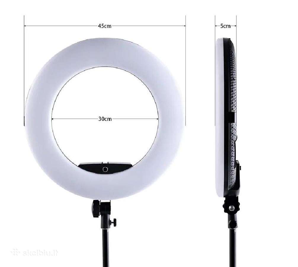 LED žiedinė lempa 96w Premium + Fd-480ii - nuotraukos Nr. 6