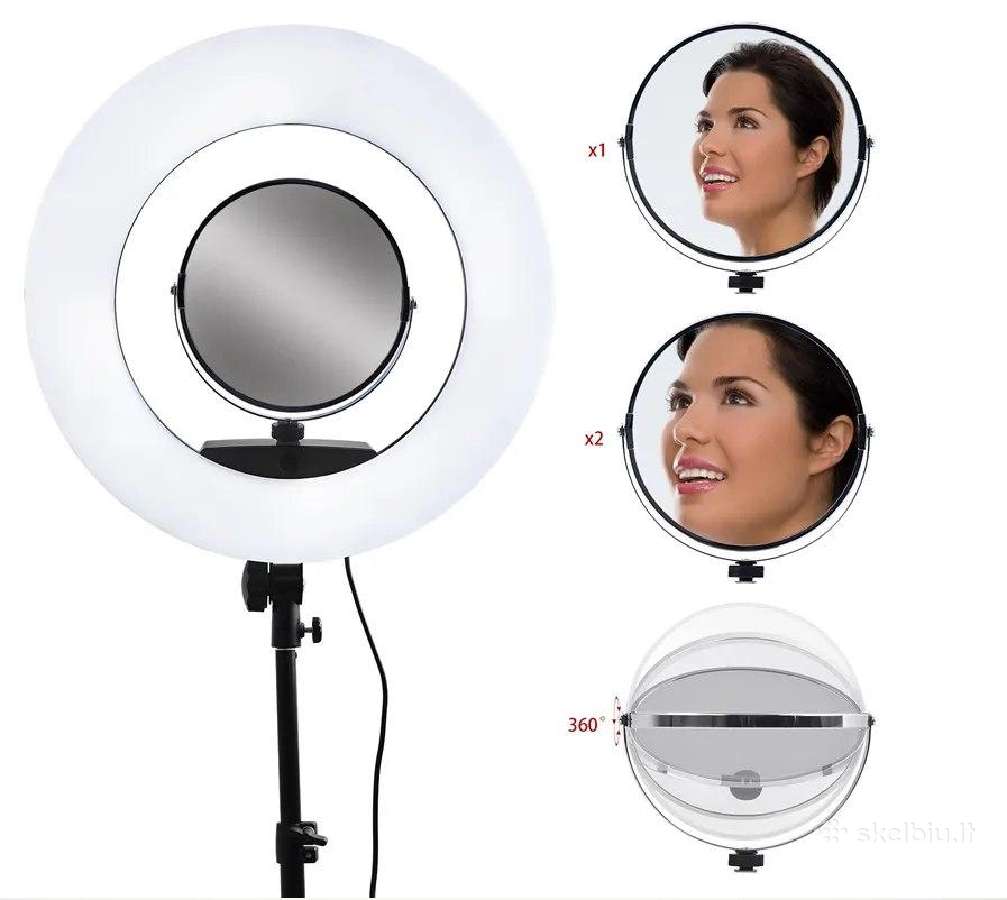 LED žiedinė lempa 96w Premium + Fd-480ii - nuotraukos Nr. 8