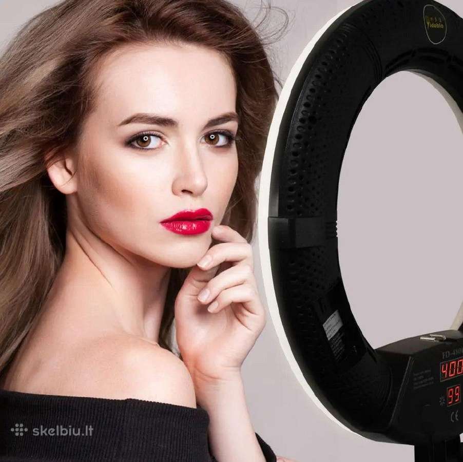 LED žiedinė lempa 96w Premium + Fd-480ii - nuotraukos Nr. 11