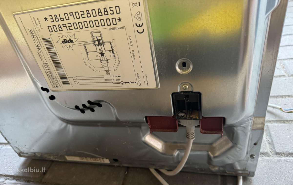 Bosch Hbg633cs1s orkaitė, Aeg kaitlentė - nuotraukos Nr. 3