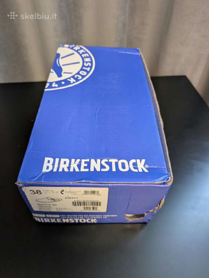 Nauji originalūs Birkenstock Boston (Soft Footbed) - nuotraukos Nr. 3