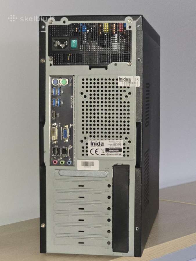 Kompiuteris i5-4 gen, 8gb, 256ssd+HDD - nuotraukos Nr. 2
