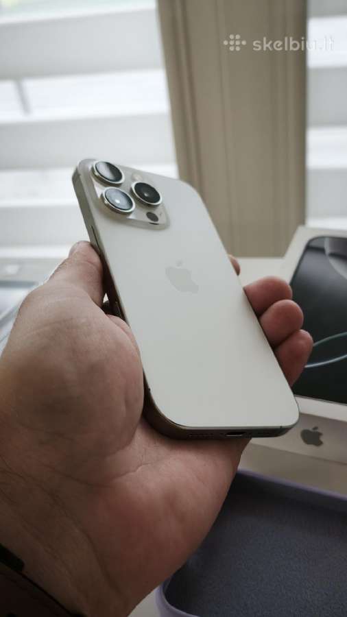 iPhone 16pro kaip naujas - nuotraukos Nr. 10
